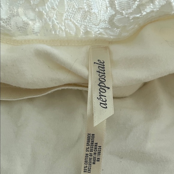 Aeropostale White Lace Trim Camisole - Picture 5 of 7